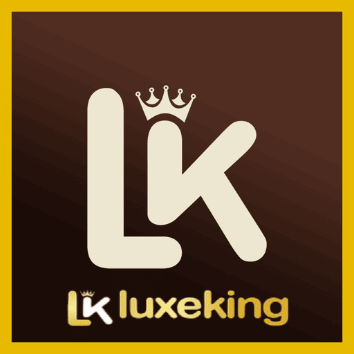 Imagem promocional da LUXEKING mostrando a plataforma e suas vantagens